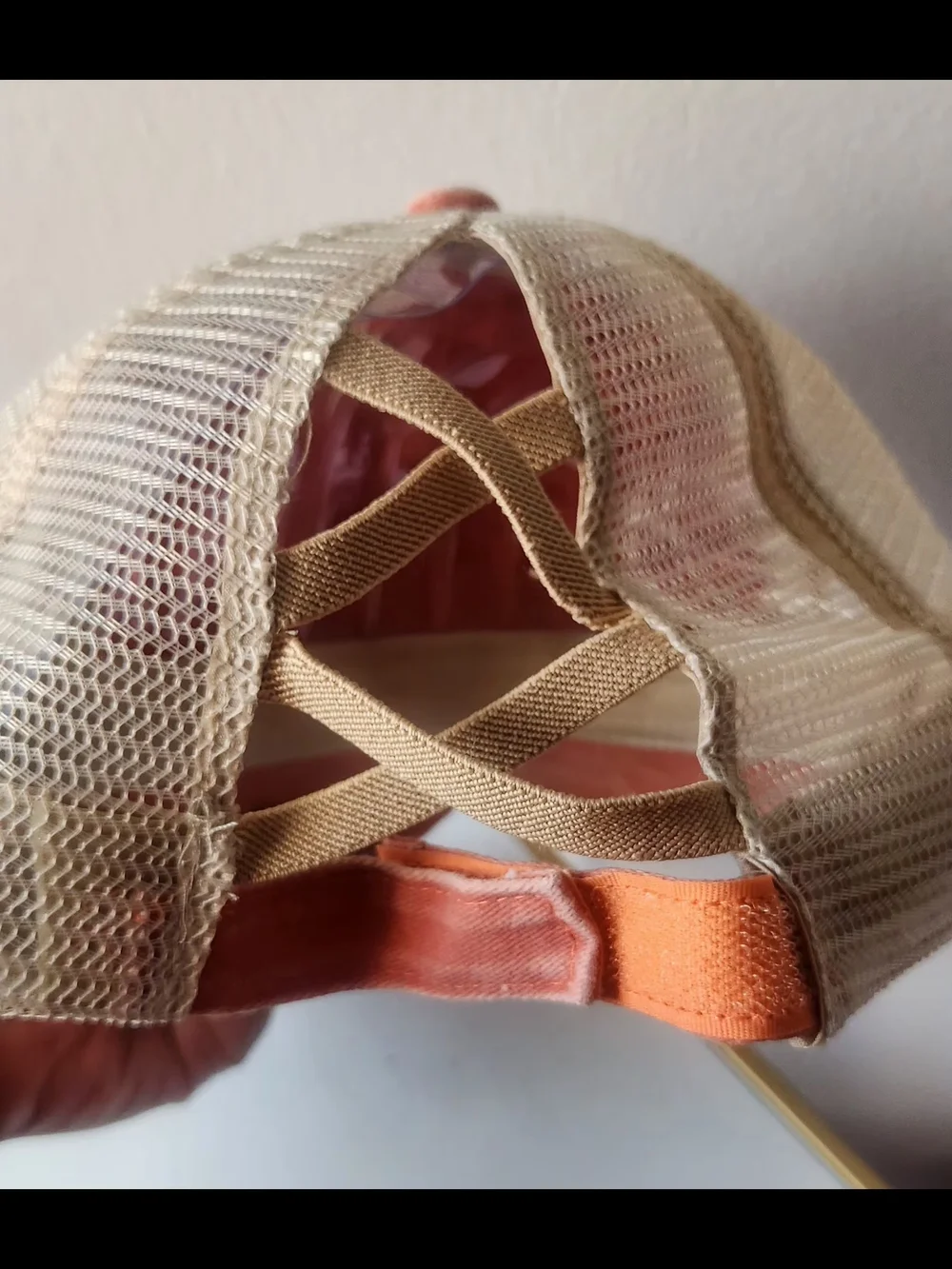 Shine Distressed Coral Trucker Hat - Brand Unspecified
